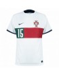 Billige Portugal Rafael Leao #15 Bortedrakt VM 2022 Kortermet